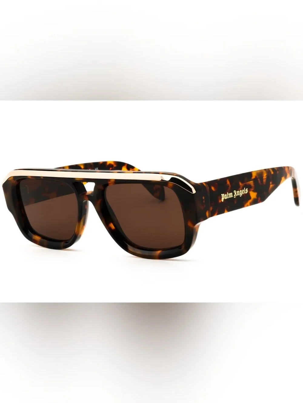 Palm Angels STOCKTON, Havana, Unisex Sunglasses, Size54X18X145